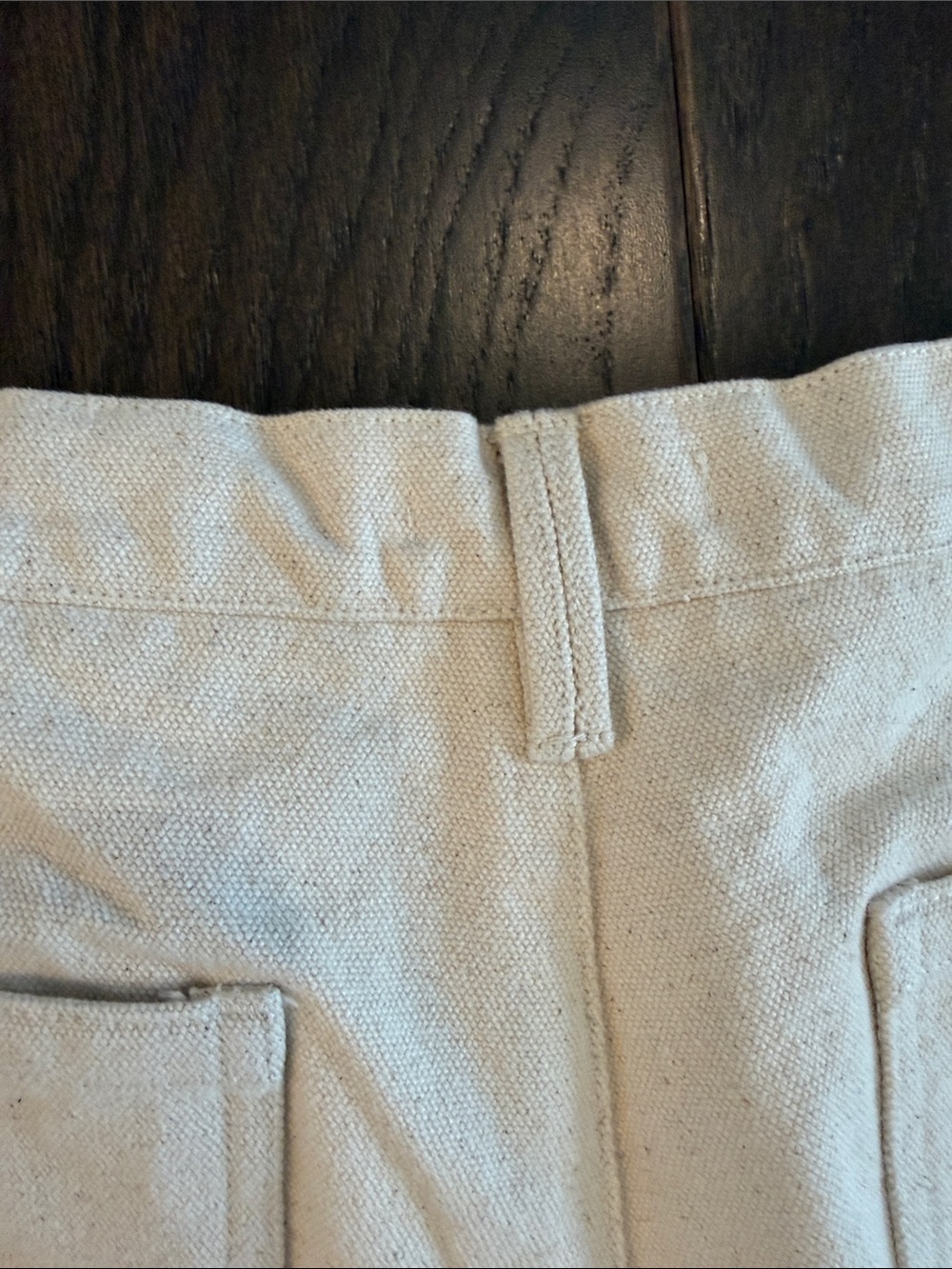 Industry of All Nations Organic Cotton Pants Unbleached Undyed Size 26 - Picture 10 of 13